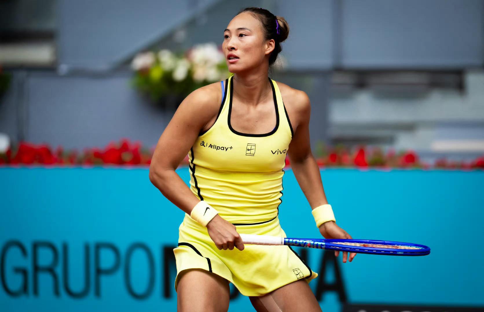乐鱼app-遭莱巴金娜逆转，郑钦文无缘WTA1000马德里站16强